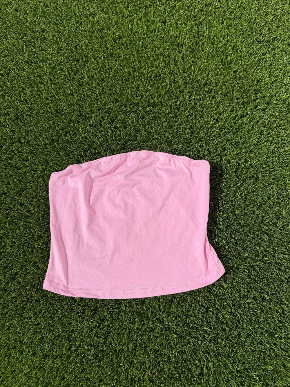 Strapless Pink Tube Top
